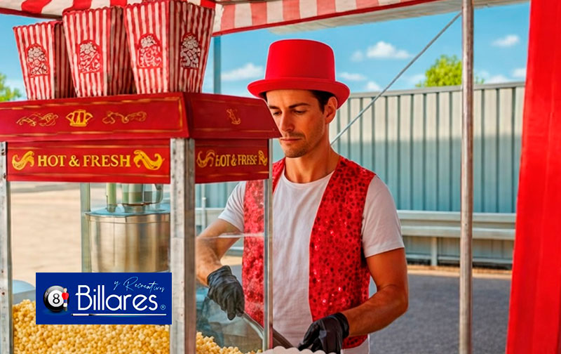 Carrito de Palomitas para Alquiler